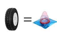 看你的车用什么胎，就知道你平时用什么计生用品，信不？