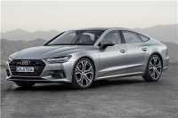 奥迪全新A7 嘴大灯更大！