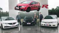 三台爆改思域大战Type-R！谁才是真超跑！