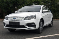 设计跟上了时代 新款帝豪EV内饰实车图