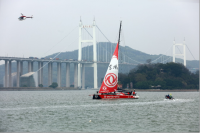 “中国之队”东风队抵达广州母港——东风汽车集团有限公司热烈欢迎东风队回家  