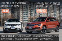 上阵前的热身赛 柯珞克静态对比逍客