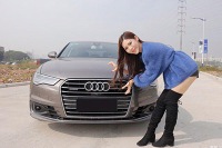 香车配美女！终于圆了我和媳妇的奥迪梦