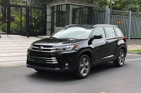 新造型/增配置 新款汉兰达实车曝光