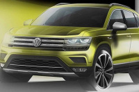 8月份国内上市 大众新紧凑型SUV预告图