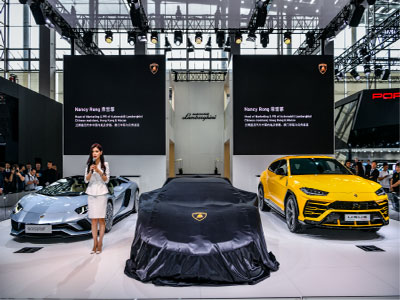 兰博基尼震撼登陆广州车展，诠释全新品牌价值