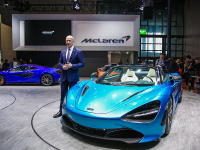 迈凯伦720S Spider和600LT Spider上海车展震撼双首发