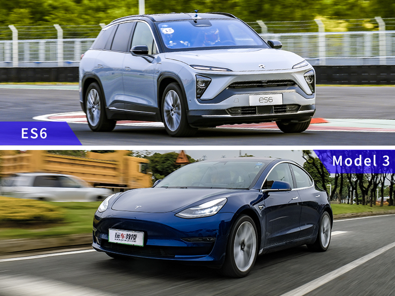 我本人很好奇究竟是谁能更“火”—— 蔚来 ES6 VS 特斯拉 Model3