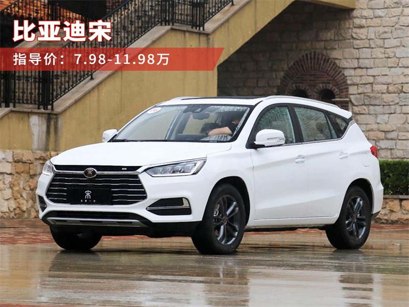 求三款推荐落地12万SUV!