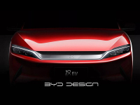【新闻】2.0T+电机,比亚迪旗舰轿车预告图有点酷!