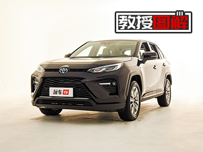 【教授图解】实拍广汽丰田威兰达 双擎CVT两驱尊贵版