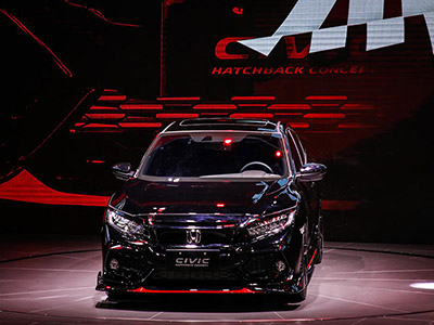尽显燃擎本色  东风Honda CIVIC Hatchback概念车惊艳亮相