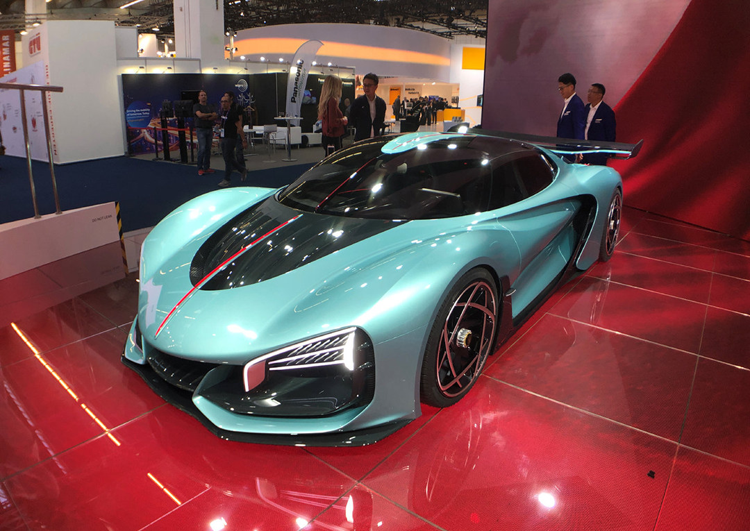 百公里加速1.9秒 红旗超跑s9正式亮相法兰克福